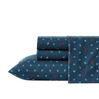 Nautica Kids Patterned Sheet Set with Pillowcases