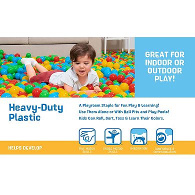 Bestway 100-Piece Splash & Play Toy Balls