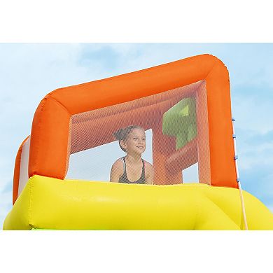 Bestway H2OGO! Mount Splashblast Mega Inflatable Water Park with Slide & Climbing Wall