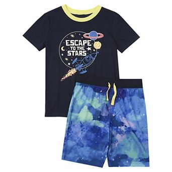 Boys 2-16 Lands' End 2 pc Pajama Top & Pajama Bottoms Set