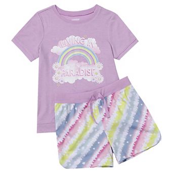 Girls 4-16 Lands' End 2 pc Pajama Top & Pajama Bottoms Set