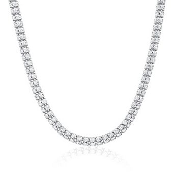 Argento Bella Sterling Silver 5 mm Ice Chain Necklace