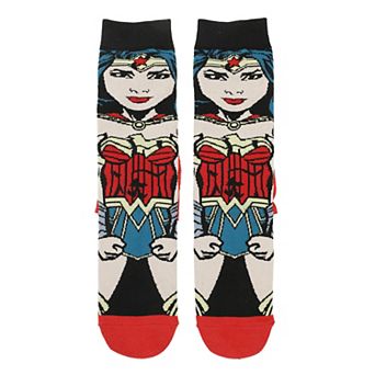 Women's DC Comics Wonder Women Cape Crew Socks