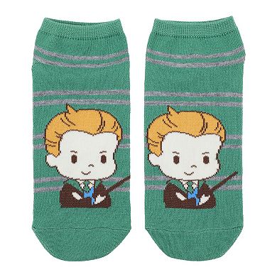 Women's 5-Pack Harry Potter Chibi Harry, Ron, & Hermione Ankle Socks