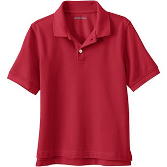 Kids 2-20 Lands' End School Uniform Short Sleeve Mesh Polo Shirt