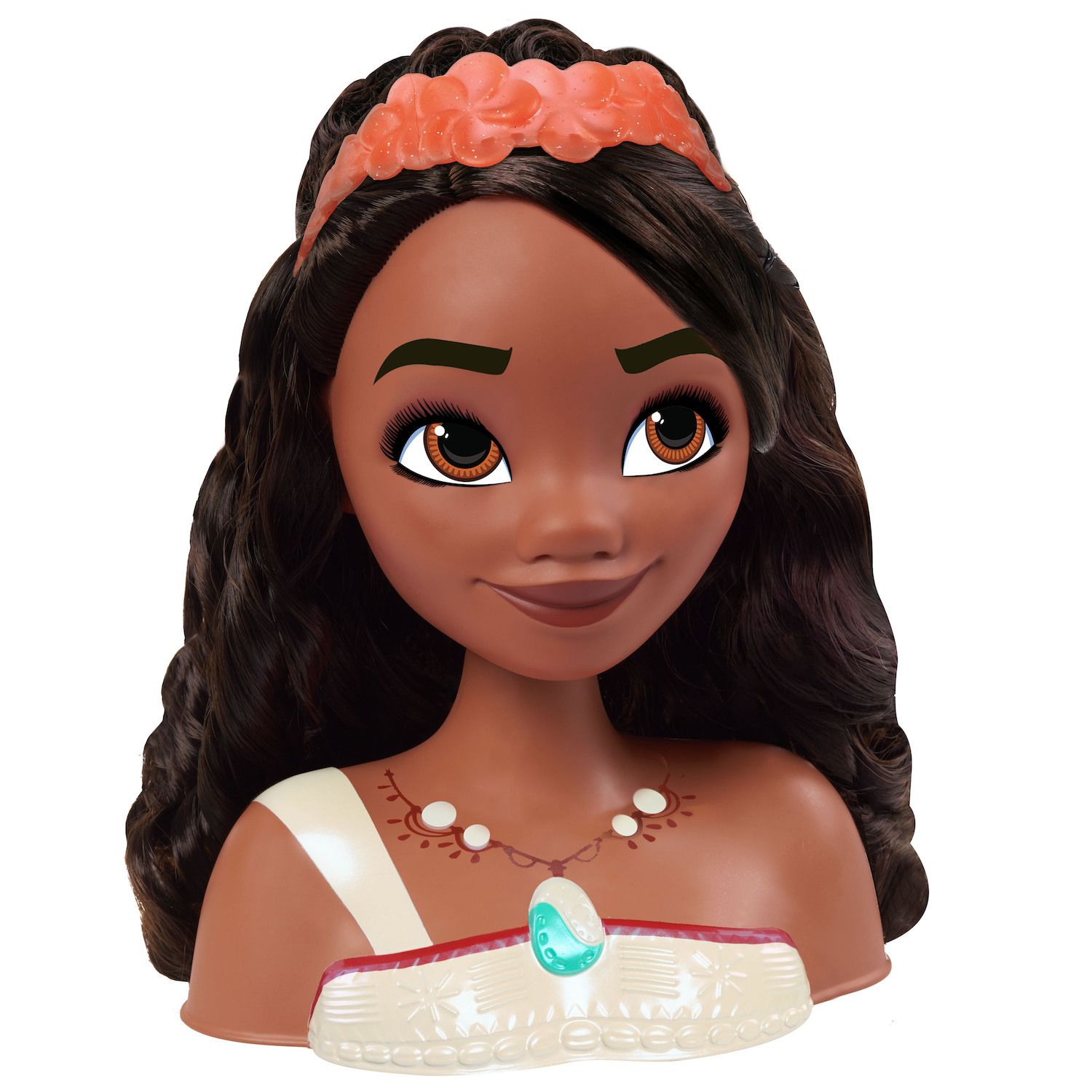Детские куклы Just Play Disney's Moana Basic Styling Head with Accessories — фото 2