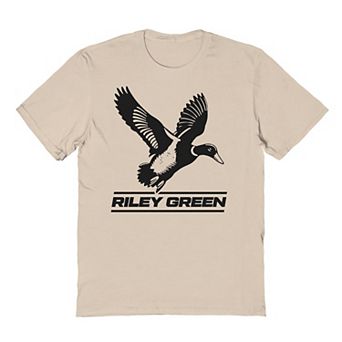 Men's Riley Green Duck Logo Graphic Graphic Tee