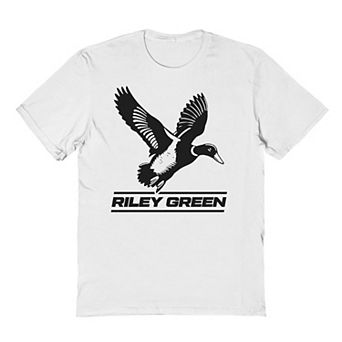 Men's Riley Green Duck Logo Graphic Graphic Tee