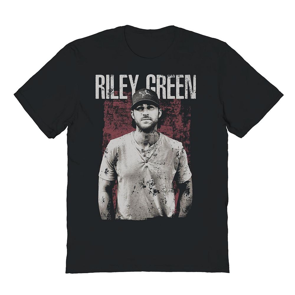 Adult Riley Green Grunge Graphic Photo Graphic Tee