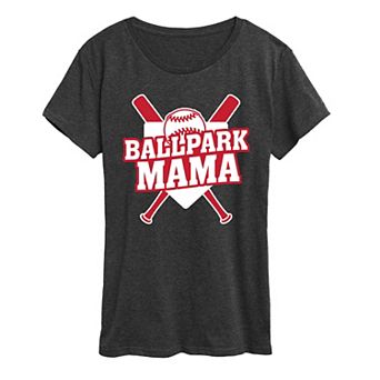 Women's Ballpark Mama Graphic Tee