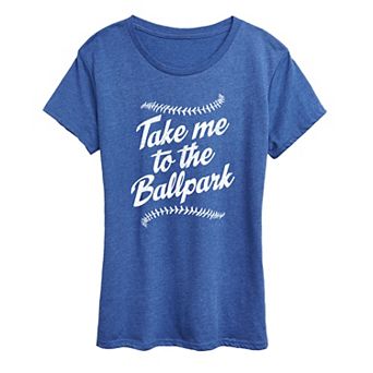 Women's Take Me To The Ballpark Graphic Tee