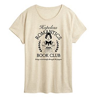 Women's Hopeless Romantics Book Club Graphic Tee