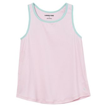 Girls 2-16 Lands' End Gathered Back Active Performance Tank Top