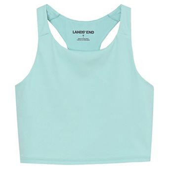 Girls 2-16 Lands' End Active Crop Tank Top