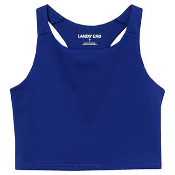 Girls 2-16 Lands' End Active Crop Tank Top