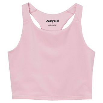Girls 2-16 Lands' End Active Crop Tank Top