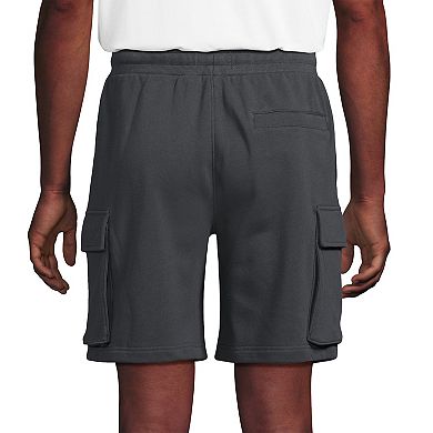 Men's Lands' End French Terry Cargo Shorts