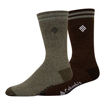 Men's Columbia 2 pk Thermal Basic Crew Socks