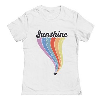 Junior's Grayson Threads The Label Sunshine Rainbow Pride Graphic Tee