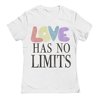 Junior's Grayson Threads The Label Love Has No Limits Pride Graphic Tee
