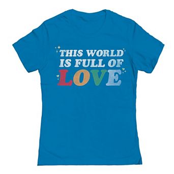 Junior's Grayson Threads The Label This World Pride Graphic Tee