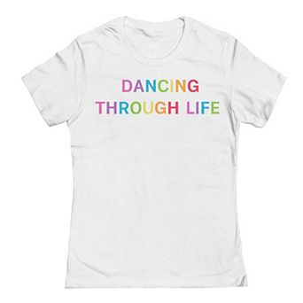 Junior's Grayson Threads The Label Dancing Through Life Pride Graphic Tee