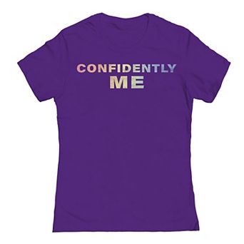 Junior's Grayson Threads The Label Confidently Me Pride Graphic Tee