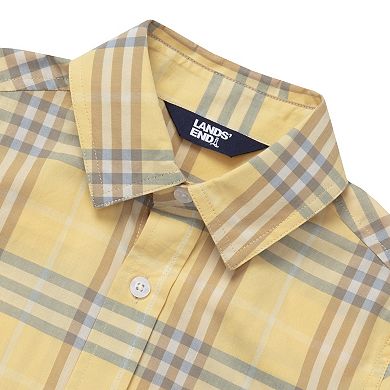 Boys 2-20 Lands' End Short Sleeve Poplin Camp Shirt