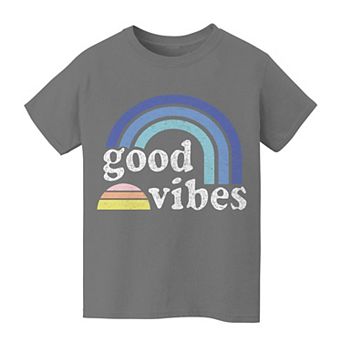 Kids 8-20 Grayson Threads The Label Rainbow Vibes Graphic Tee
