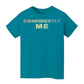 Kids 8-20 Grayson Threads The Label Confidently Me Graphic Tee