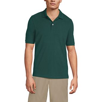 Men's Lands' End Short Sleeve Mesh Polo Shirt
