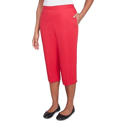 Women's Alfred Dunner Star Studded Capri Pants