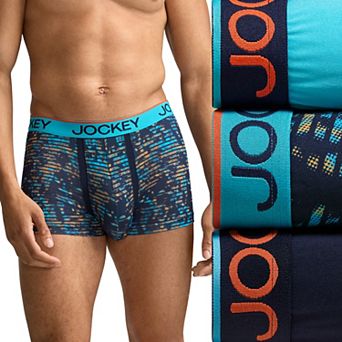 Men's Jockey® Chafe Proof Microfiber 3" Trunks 3-Pack