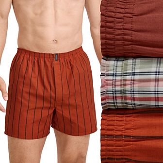 Men's Jockey® 3-Pack Classic Full-Cut 5" Boxers