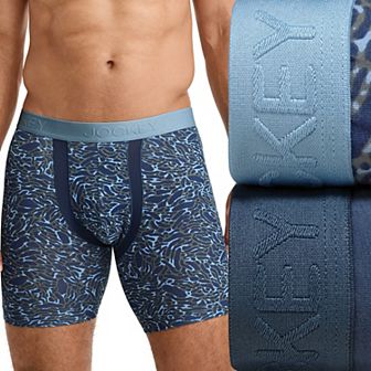 Big & Tall Jockey® 2-Pack Chafe Proof Pouch Cotton Stretch 6" Boxer Briefs