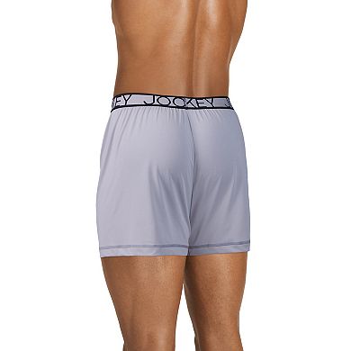 Men’s Jockey 3-pack Active Microfiber Boxer Underwear