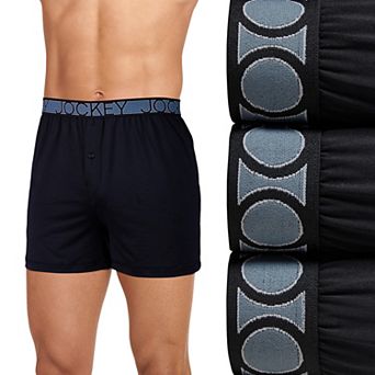 Men’s Jockey 3-pack Active Microfiber Boxer Underwear
