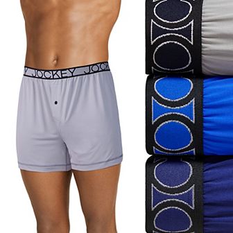 Men's Jockey® Active Microfiber Boxer Underwear