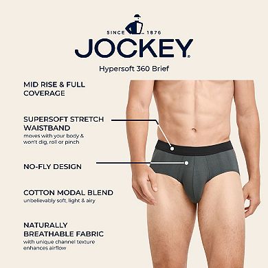 Men's Jockey® Hypersoft 360 Briefs 3-Pack