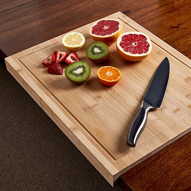 Mingle & Co. 19 inch Edge Bamboo Cutting Board