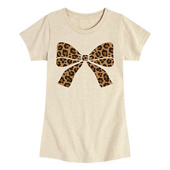 Girls 7-16 Bow Graphic Tee