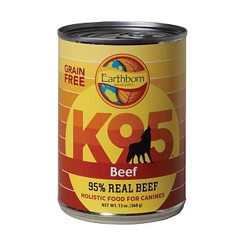 Earthborn Holistic K95 Beef Recipe Grain-Free Canned Moist Dog Food (13 oz) Pack of 12