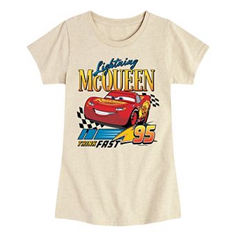 Disney / Pixar's Cars Lightning McQueen Girls 7-16 Graphic Tee