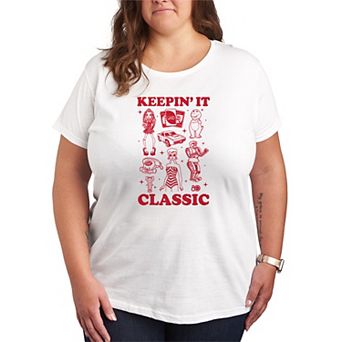 Plus Size Mattel Keepin' It Classic Graphic Tee