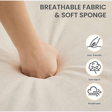 Ice Velvet Sectional Sofa - 5 Seats