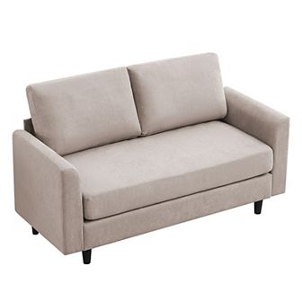 Ice Velvet Sectional Sofa - Loveseats