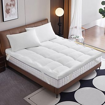 Unikome Ultra Soft Extra Thick Down Alternative Mattress Topper
