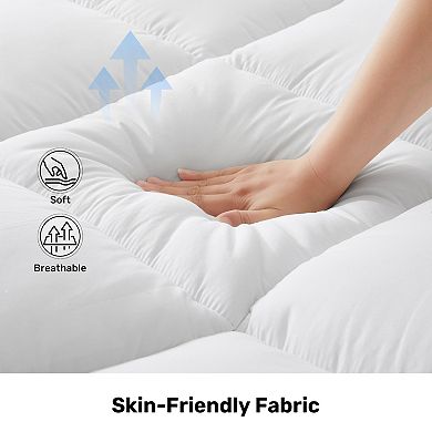 Unikome Ultra Plush Extra Thick Down Alternative Mattress Topper