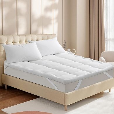 Unikome Ultra Plush Extra Thick Down Alternative Mattress Topper