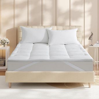 Unikome Ultra Plush Extra Thick Down Alternative Mattress Topper